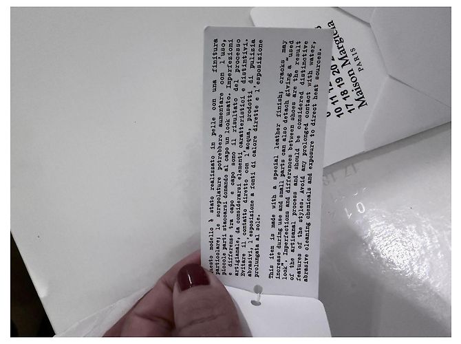 Maison Martin Margiela Maison Margiela Stivaletti Tabi Vernice Nera Nero - vista 9