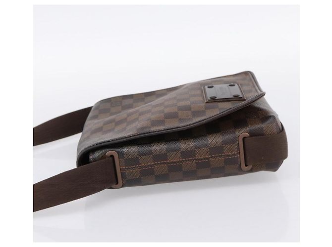 Louis Vuitton Brooklyn Damier Ebene PM Marron - vue 3