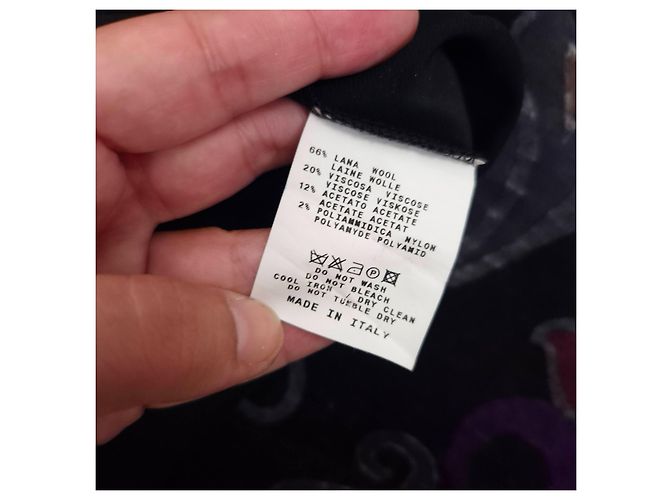 Etro Milano Maxikleid mit floralem Print Schwarz Mehrfarben - Ansicht 15