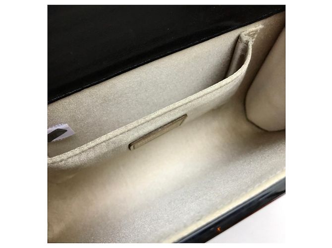 Mini borsa con motivo a stelle Jimmy Choo Nero D'oro - vista 7