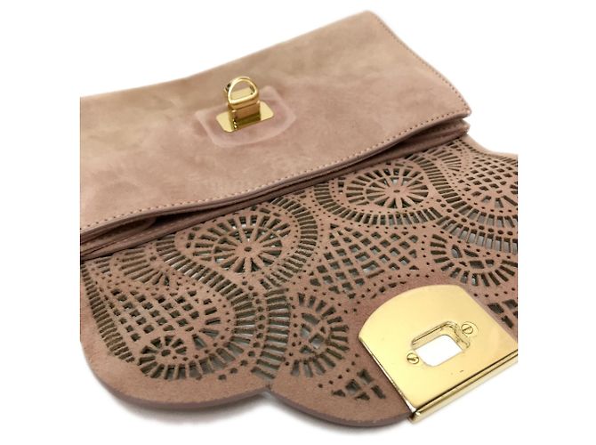 Sergio Rossi Clutch Pink Beige - Ansicht 10