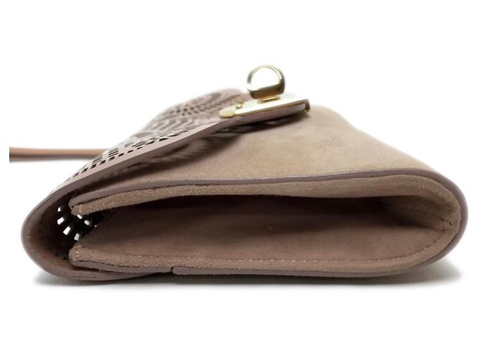 Sergio Rossi Clutch Pink Beige - Ansicht 4