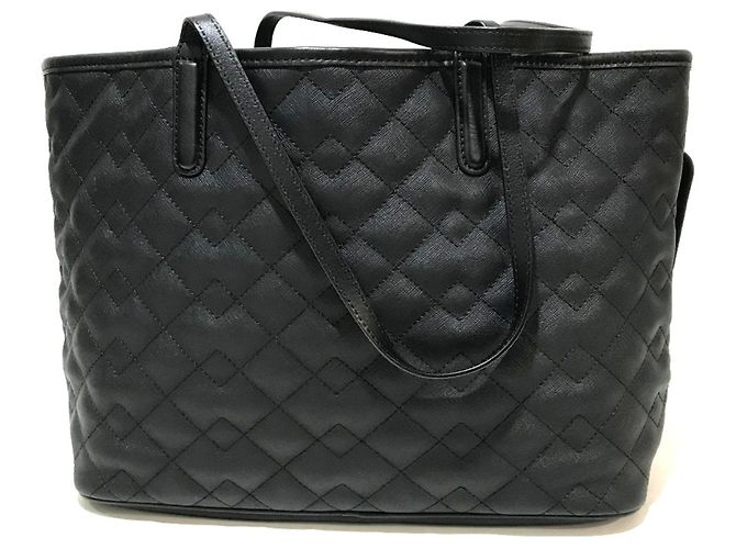 Bolsa de ombro em couro acolchoado Marc by Marc Jacobs Preto - vista 2