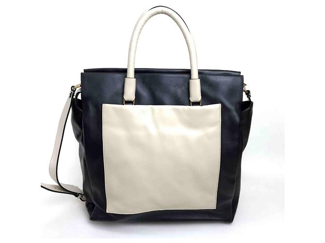 Marc by Marc Jacobs Bicolor Tote Bag Schwarz Beige - Ansicht 2