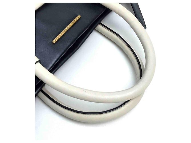 Marc by Marc Jacobs Bicolor Tote Bag Schwarz Beige - Ansicht 9