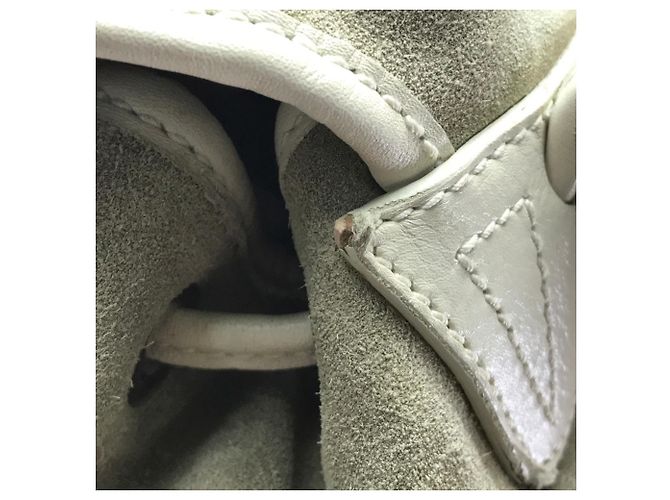 Zaino grande BALLY in camoscio beige e pelle - vista 5