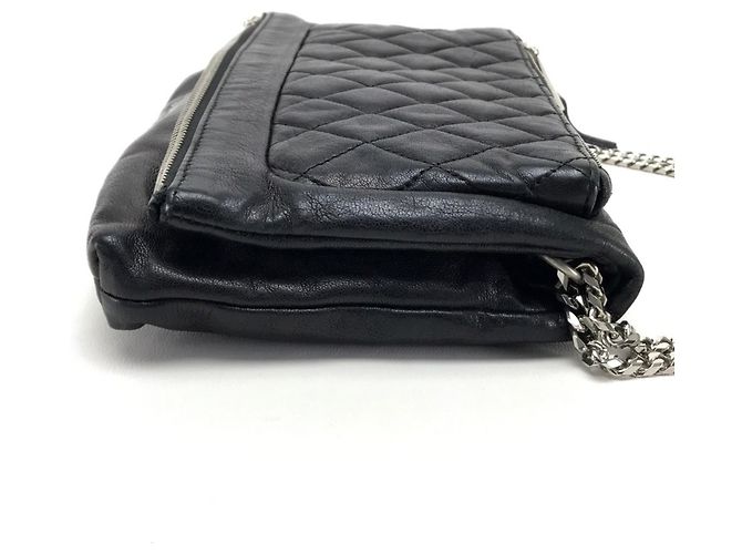 Borsa a tracolla in pelle trapuntata Jimmy Choo Nero - vista 4