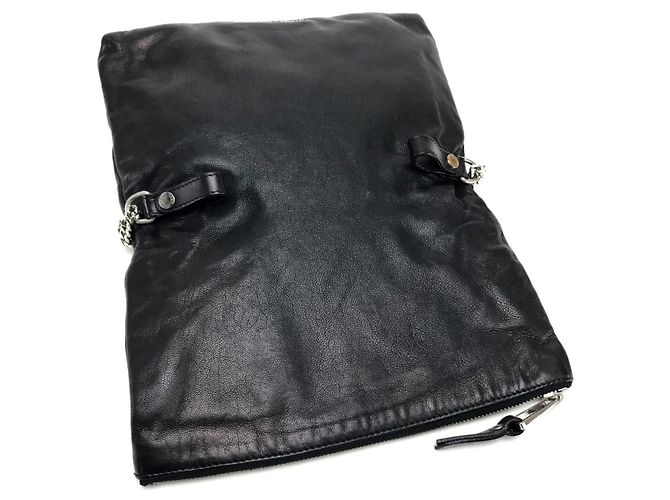 Borsa a tracolla in pelle trapuntata Jimmy Choo Nero - vista 9