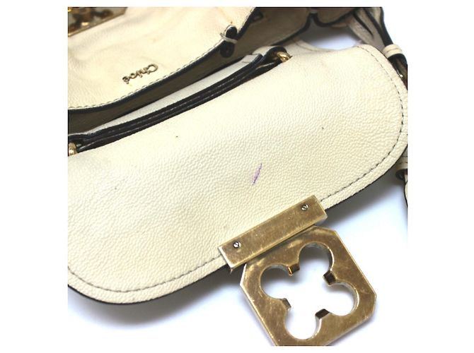 Borsa 2-Way Chloé Elsie Beige - vista 13