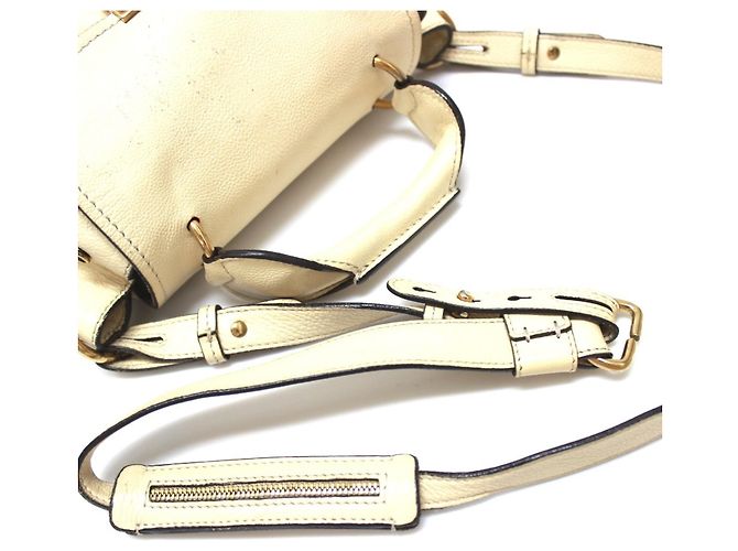 Borsa 2-Way Chloé Elsie Beige - vista 8