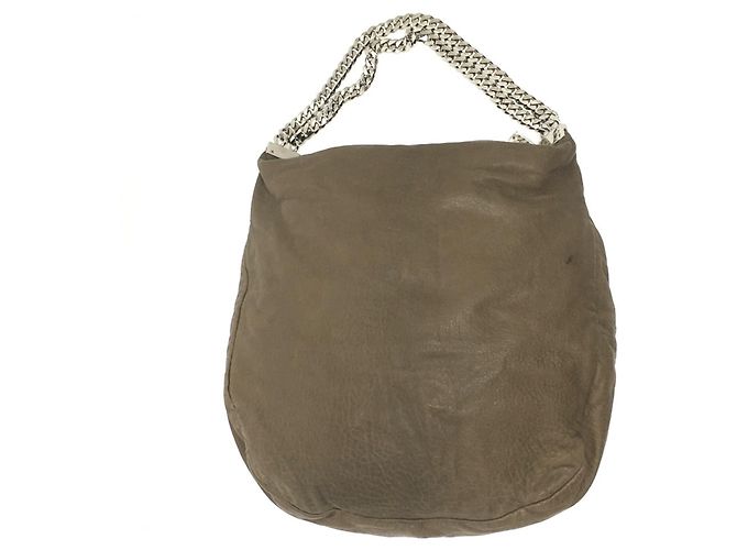 Borsa a tracolla in pelle marrone Christian Louboutin - vista 2