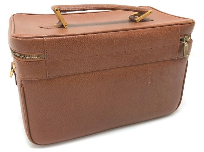 Bolsa Vanity MCM em couro castanho Marrom - vista 4