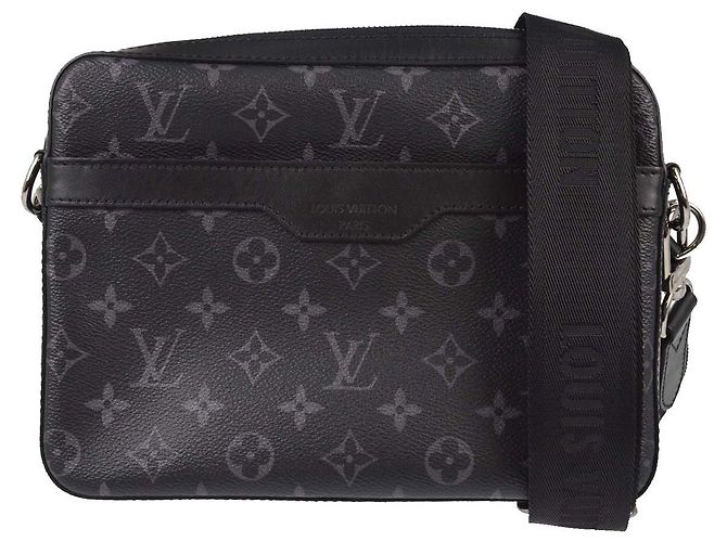 Louis Vuitton Trio Messenger Reverse Monogram Eclipse Canvas Schwarz - Ansicht 2