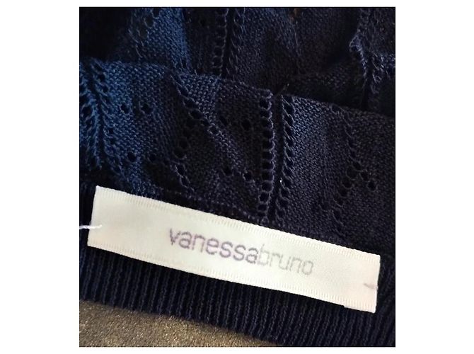 Vanessa Bruno Vestido de Punto Couture Papillon Morado oscuro - vista 10