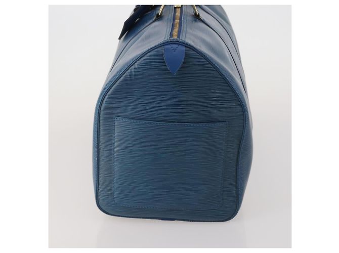 mala Louis Vuitton Keepall Epi Leather 50 Azul - vista 3