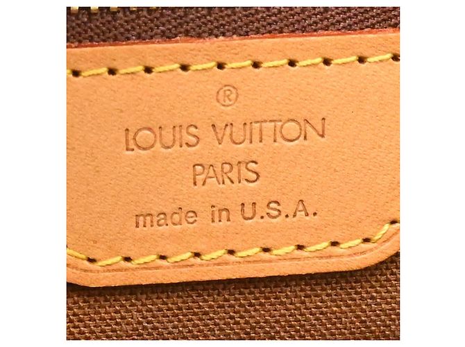 Louis Vuitton Trotteur Monogram Canvas Marron - vue 4