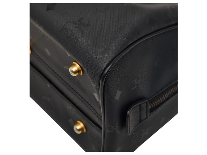 Borsa a mano e borsa a tracolla MCM Visetos Nero - vista 4