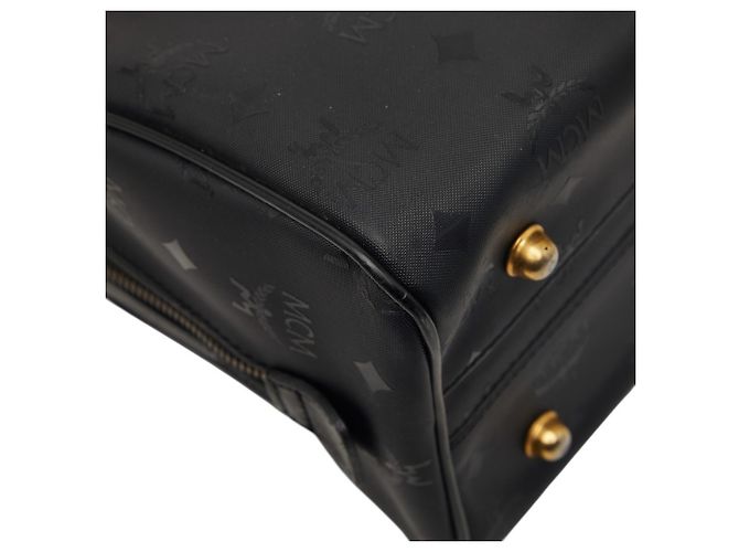 Borsa a mano e borsa a tracolla MCM Visetos Nero - vista 7