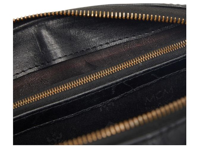 Borsa a mano e borsa a tracolla MCM Visetos Nero - vista 9