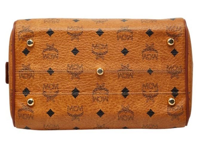 MCM Visetos Monogram Handtasche Braun - Ansicht 3