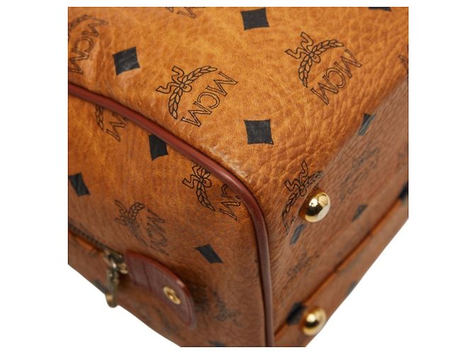 MCM Visetos Monogram Handtasche Braun - Ansicht 5