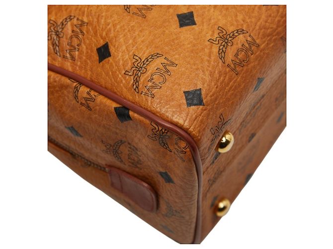 MCM Visetos Monogram Handtasche Braun - Ansicht 7