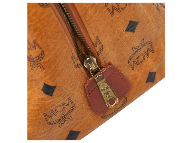 MCM Visetos Monogram Handtasche Braun - Ansicht 9
