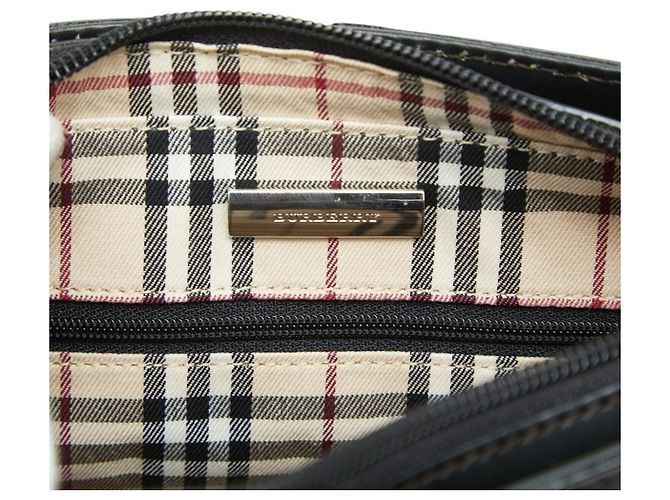 Bolsa de um ombro Burberry Nova Check Preto - vista 7