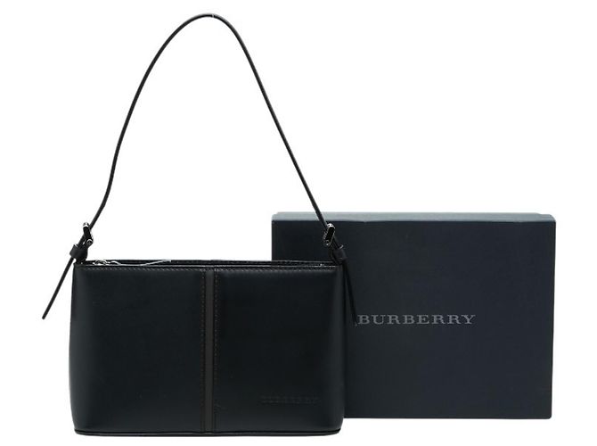 Bolsa de um ombro Burberry Nova Check Preto - vista 8