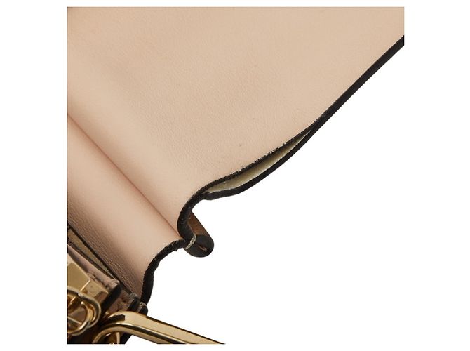 Borsa a tracolla Chloé Faye Rosa Beige - vista 10