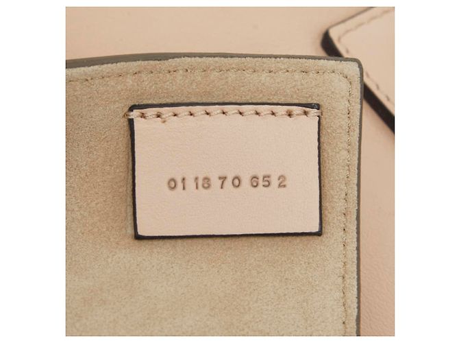Borsa a tracolla Chloé Faye Rosa Beige - vista 13
