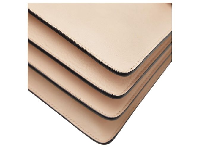 Borsa a tracolla Chloé Faye Rosa Beige - vista 4