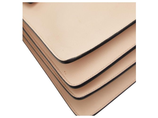 Borsa a tracolla Chloé Faye Rosa Beige - vista 5