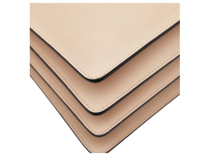 Borsa a tracolla Chloé Faye Rosa Beige - vista 7