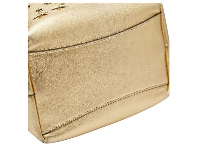 Borsa a secchiello Jimmy Choo Star Studded Pom-Pom - vista 8
