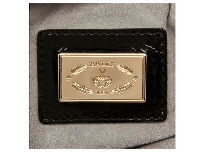 Bally gesteppte schwarze Handtasche Boston Bag - Ansicht 12