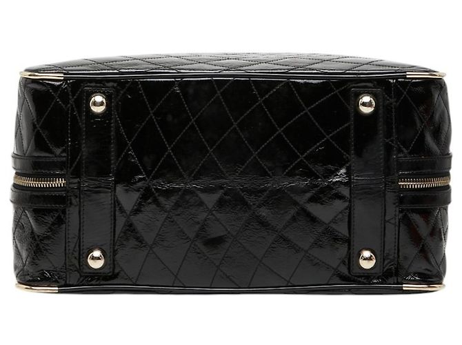Bally gesteppte schwarze Handtasche Boston Bag - Ansicht 3