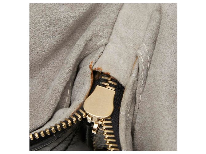 Bally gesteppte schwarze Handtasche Boston Bag - Ansicht 9