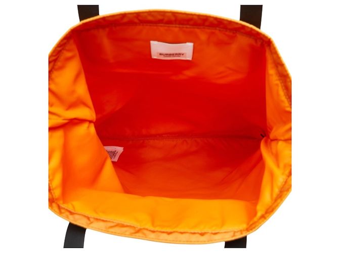 Bolso Tote Burberry Logo Naranja - vista 7