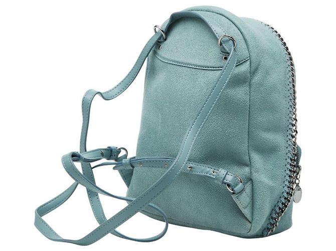 Stella Mc Cartney Zaino Stella McCartney Falabella SM Blu - vista 2