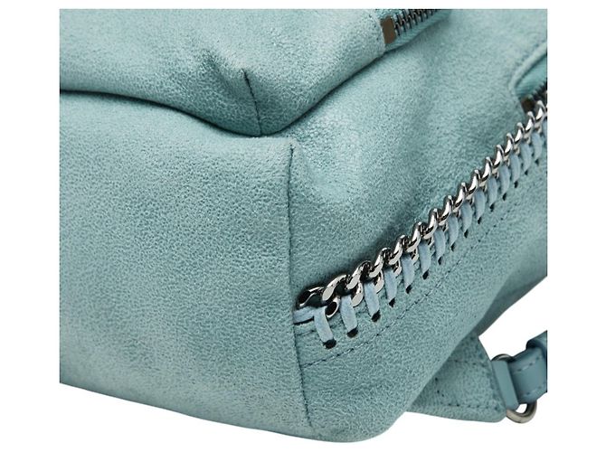 Stella Mc Cartney Zaino Stella McCartney Falabella SM Blu - vista 4