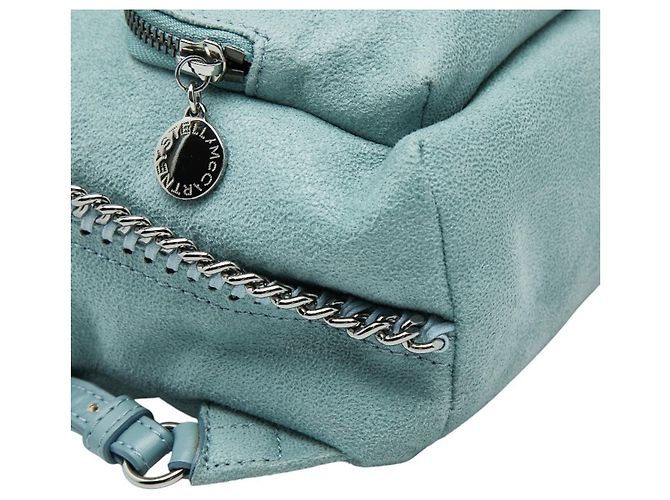 Stella Mc Cartney Zaino Stella McCartney Falabella SM Blu - vista 5
