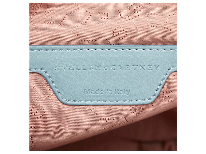 Stella Mc Cartney Zaino Stella McCartney Falabella SM Blu - vista 8