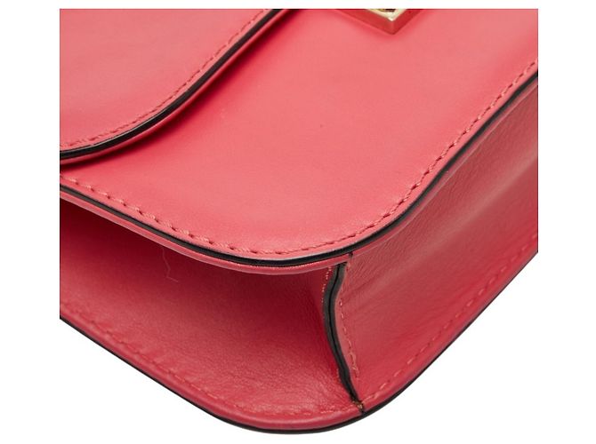 Valentino Rockstud Schultertasche mit Kette Pink - Ansicht 5
