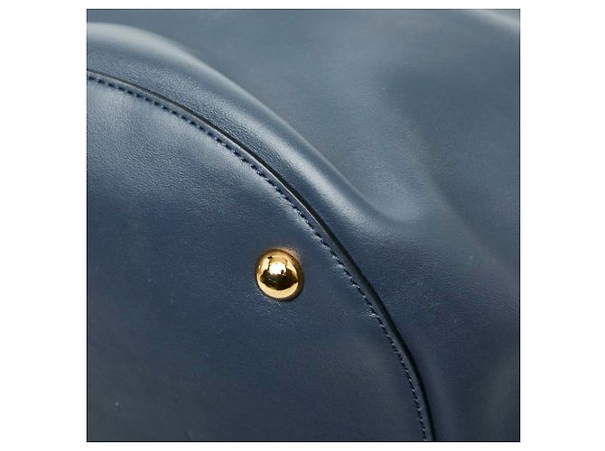 Marni Panier Circle Handtasche Marineblau - Ansicht 4