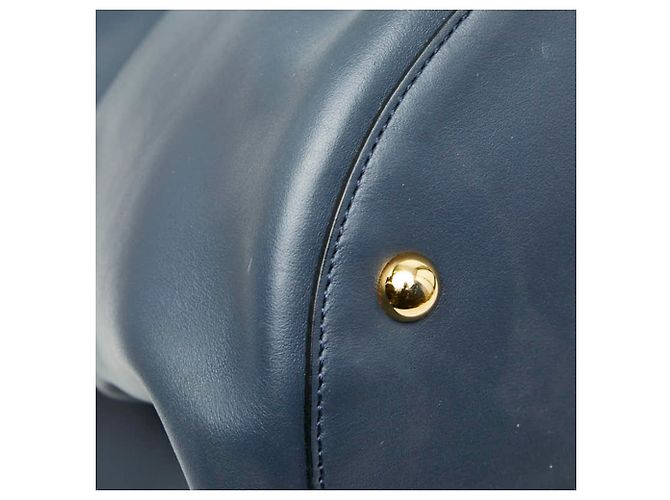 Marni Panier Circle Handtasche Marineblau - Ansicht 5