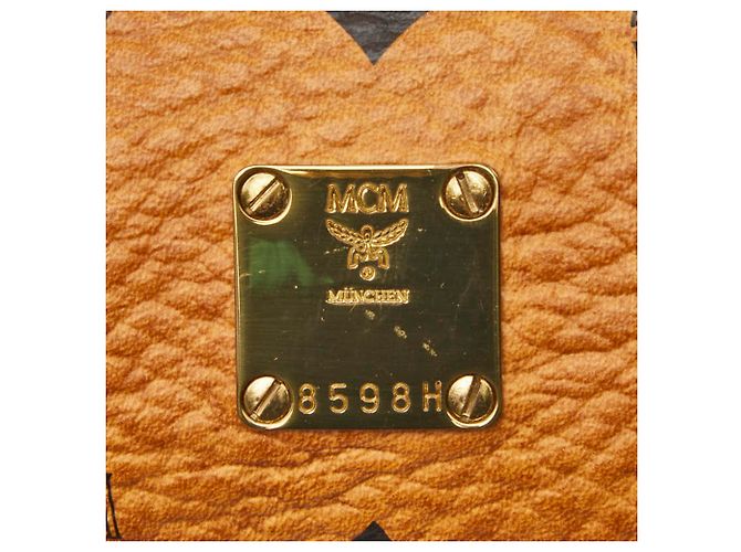 MCM Visetos Logogram Schultertasche Braun - Ansicht 10