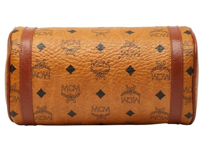 MCM Visetos Logogram Schultertasche Braun - Ansicht 3