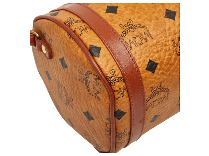 MCM Visetos Logogram Schultertasche Braun - Ansicht 5