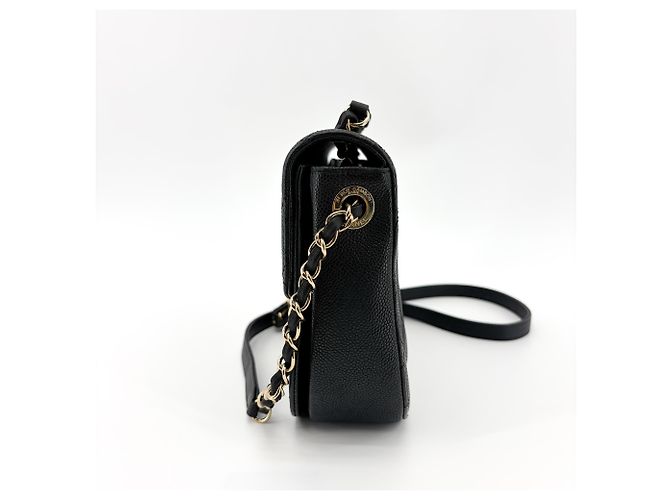 Chanel Coco Curve gestepptes Kalbsleder Schwarz - Ansicht 3